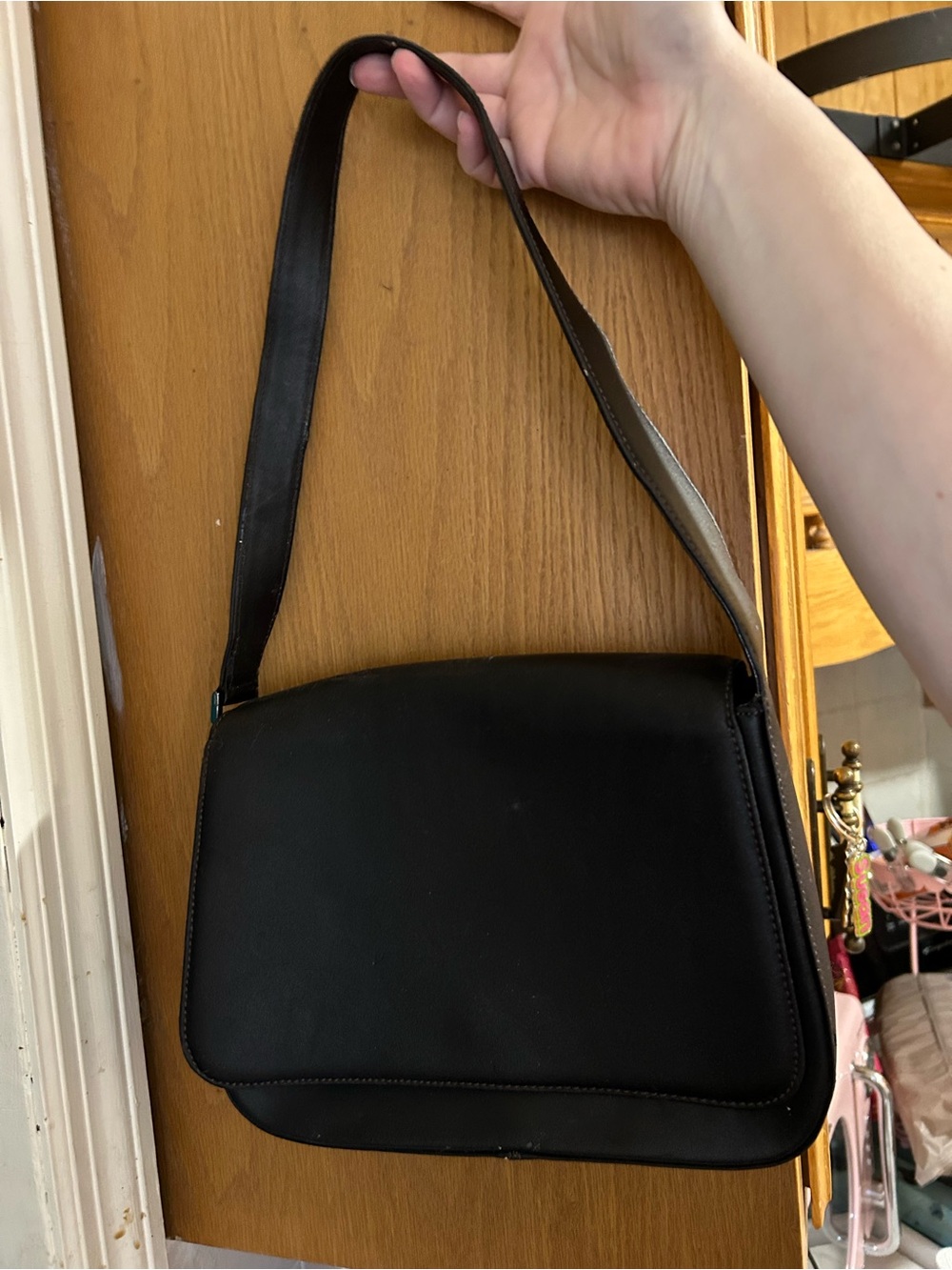 Vintage Francesco Biasia Brown Women's Shoulder Bag
